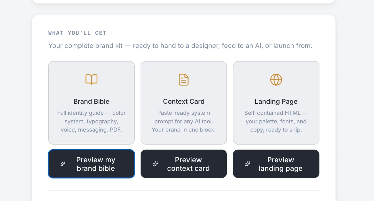 North Star Brand Bible deliverable